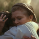 Carrie Fisher y Daisy Ridley en The Rise of Skywalker.